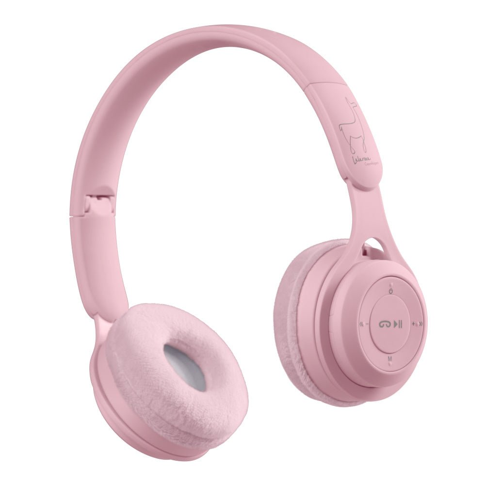 Lalarma wireless, foldable headphones - pink