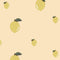 Carta da parati in acciaio dekornik little limons salmone