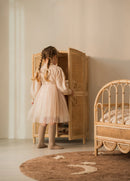 Rotan Kinderkast met Bloem – Leo & Moon