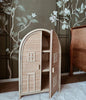 Leo &amp; Moon Exclusive © Rattan dollhouse round (cabinet)