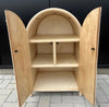 Leo &amp; Moon Exclusive © Rattan dollhouse round (cabinet)