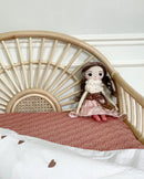 Leo & Moon Rotan Peuterbed/Juniorbed 'Sunny' (rond)