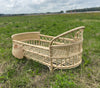 Leo &amp; Moon Rattan Kleinkinderbett / Juniorbett Yara