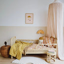 Leo & Moon rotan toddler bed / junior bed Sterre (right)