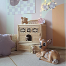 Rotan (nacht)kastje/ Poppenhuis - Leo & Moon