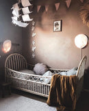 Leo & Moon Rattan Kleinkindbett / Junior Bett Luna