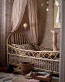 Leo & Moon Rattan Kleinkindbett / Junior Bett Luna