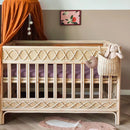 Rotan Commode + Ledikant Combideal - Leo & Moon