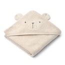 Liewood - Albert Hooded Baby Tawel - Sandy