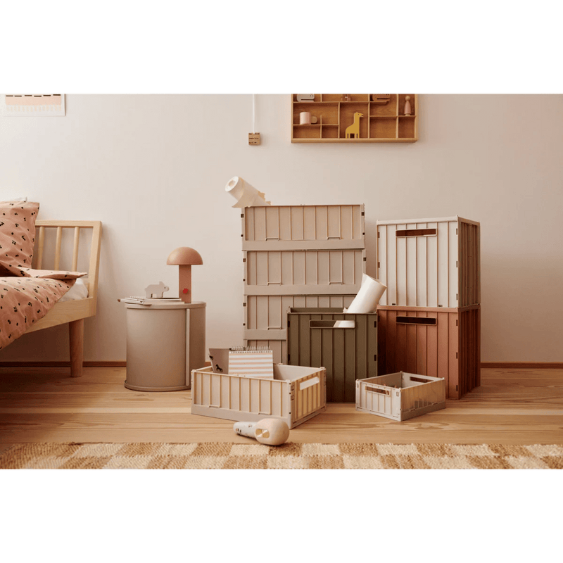 Liewood - Storage crate with lid Elijah - Sandy