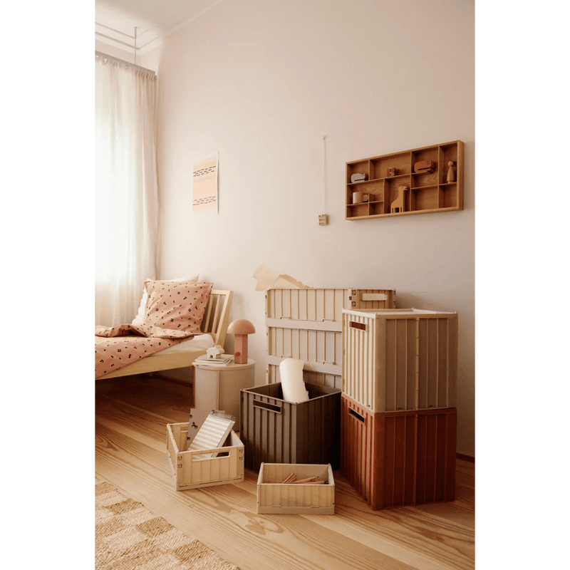 Liewood - Storage crate with lid Elijah - Sandy