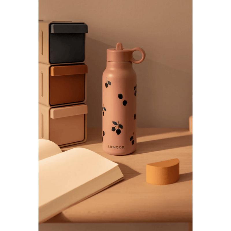 Liewood - Falk Water Bottle 350 ml - Berry/ Pale Toscana