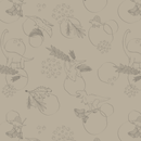 Carta da parati dino pianeta - sabbia