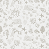 Wallpaper sample Little Amour - Little Underwater World - Brown