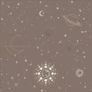 Wallpaper Space Stars - Warm Brown