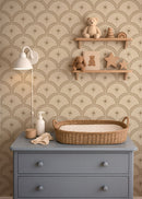 Behang Magic Arches Clay – aards bogen behang kinderkamer