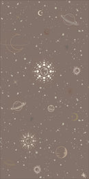 Wallpaper Space Stars - Warm Brown
