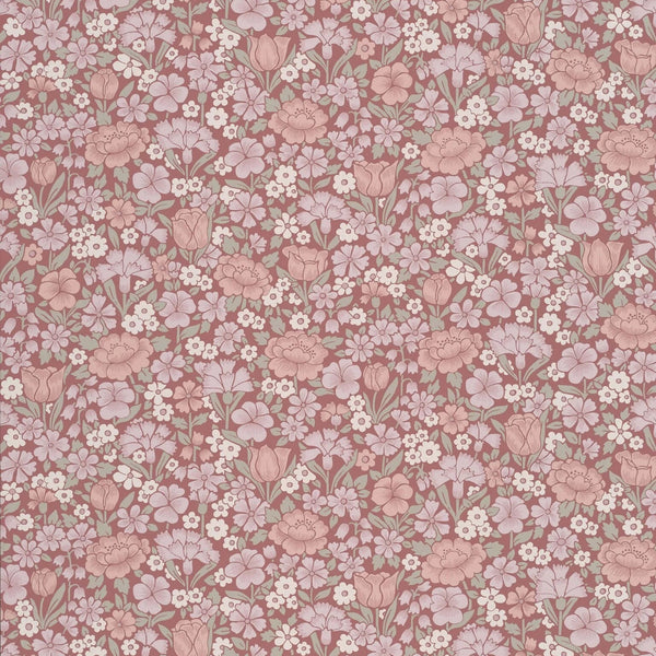 Behangstaal Little Greene - Spring Flowers - Blush