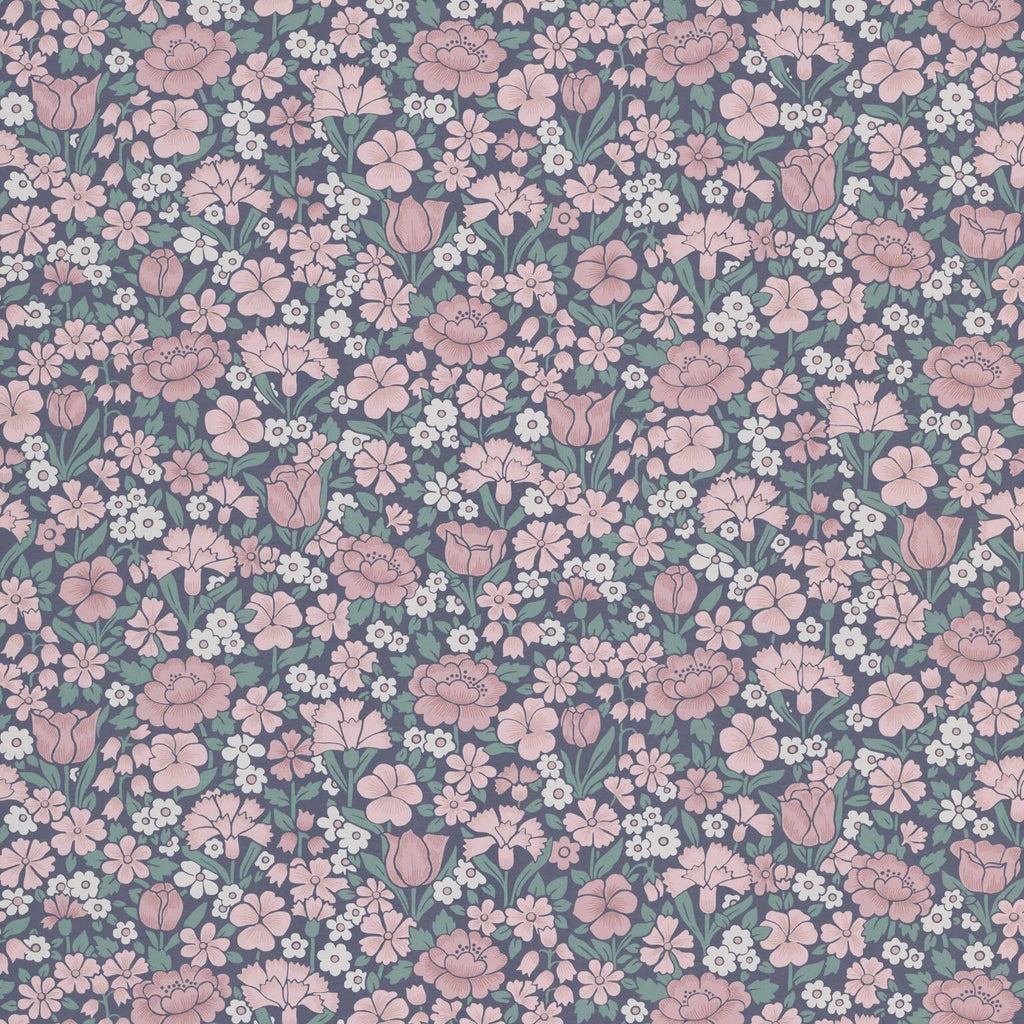 Behangstaal Little Greene - Spring Flowers - Juniper