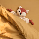 Kinder - TENCEL™ Twill Bettbezug ockergelb