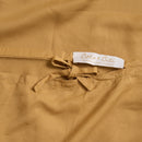 Kinder - TENCEL™ Twill Bettbezug ockergelb
