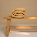 Kinder - TENCEL™ Twill Bettbezug ockergelb