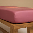 Bambini - Lenzuolo con angoli TENCEL™ Twill Dusty Rose