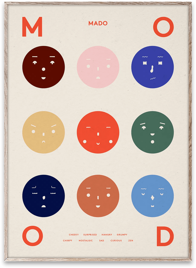  MADO by Paper Collective - Art print - Nine Moods 30 x 40 cm