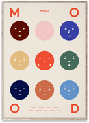 Mado von Paper Collective - Kunstdruck - Neun Stimmungen 50x70 cm