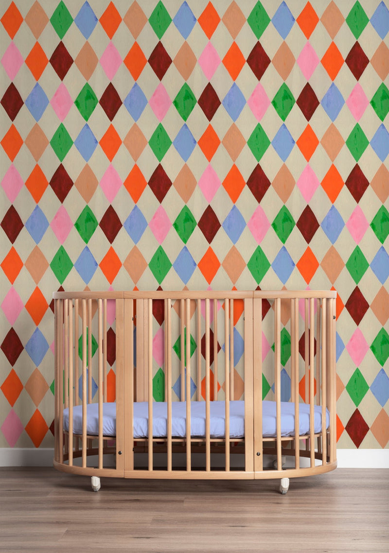 Wallpaper Meet me at the Wall - Harlequin multicolor - Aniek Bartels