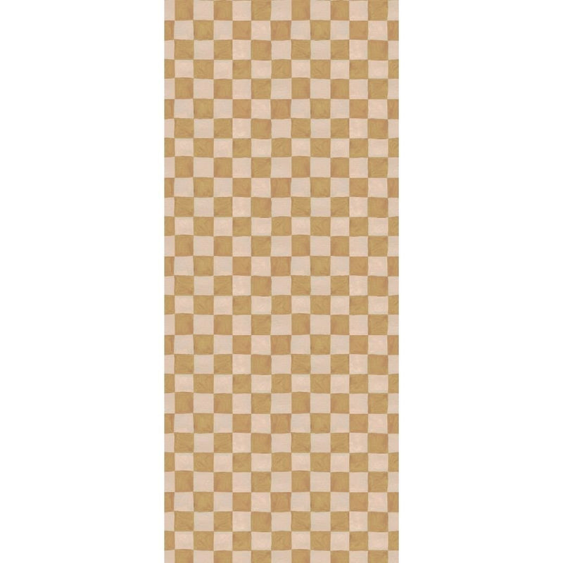 Behangstaal Meet me at the Wall - Square blocks sand - Aniek Bartels