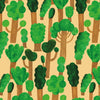 Wallpaper Meet me at the Wall - Trees - Butter Yellow - Aniek Bartels