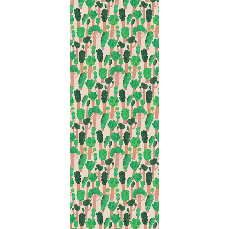 Tapetenbeispiel Meet me at the Wall – Bäume – Blassrosa Aniek Bartels