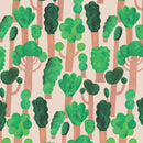 Wallpaper Meet Me at the Wall - Trees - Pale pink - Aniek Bartels
