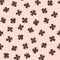 Esempio di carta da parati Incontrami al Muro - Lucky Clover - Marrone - Joëlle Wehkamp