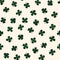 Échantillon de papier peint Meet me at the Wall - Lucky Clover - Vert - Joëlle Wehkamp