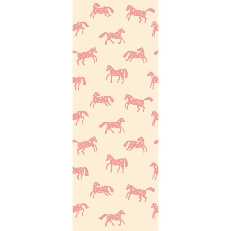 Behang Meet me at the Wall - Magic Horses - Creme - Joëlle Wehkamp