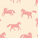 Behang Meet me at the Wall - Magic Horses - Creme - Joëlle Wehkamp