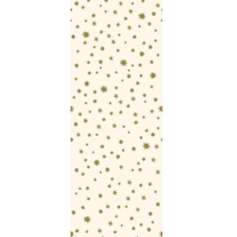 Behang Meet me at the Wall - Starry Night - Crème & Kaki - Joëlle Wehkamp