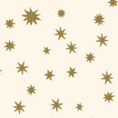 Behang Meet me at the Wall - Starry Night - Crème & Kaki - Joëlle Wehkamp