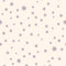 Échantillon de papier peint Meet me at the Wall - Nuit étoilée - Crème & Lilas - Joëlle Wehkamp