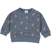 Müsli - Deer Sweatshirt - Stormy Blue 