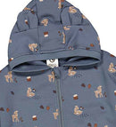 Müsli - Bodysuit/boxpak - met rits en hertenprint