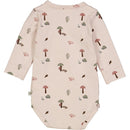 Müsli - Body/romper Botany - licht roze