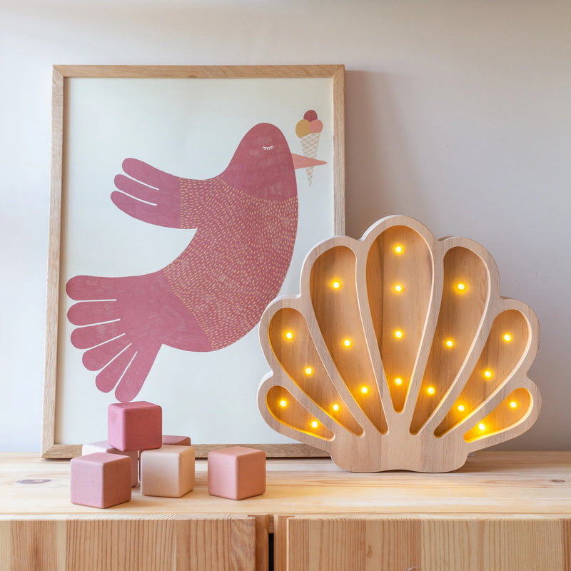 Maa-noo - Pájaro helado - Cartel infantil sostenible