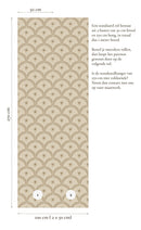 Behang Magic Arches Clay – aards bogen behang kinderkamer