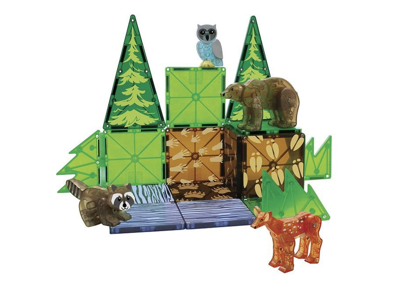 Magna-Tiles Forest Animals bosdieren 25stuks 