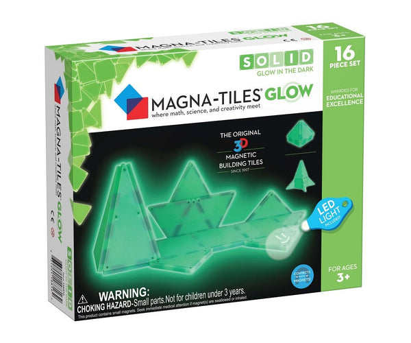 Magna-Tiles Glow in the dark 16 stuks