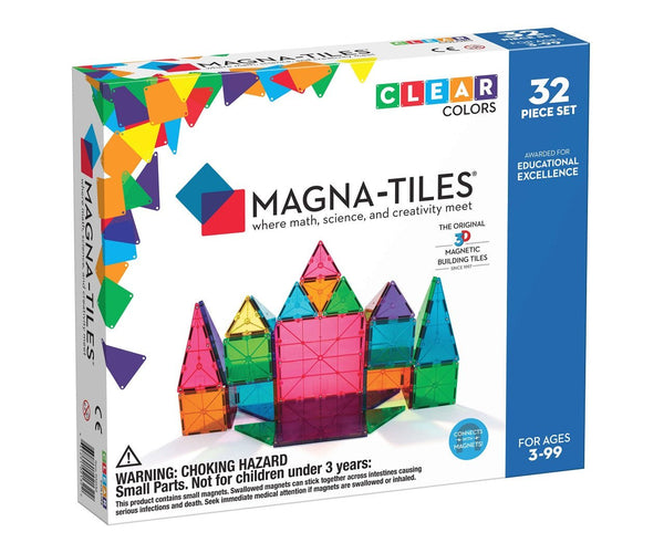 Magna-tiles clear colors starter set 32 stuks