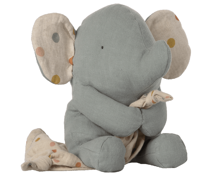 Maileg Cuddly Toy Elephant Lullaby Friends (with music)